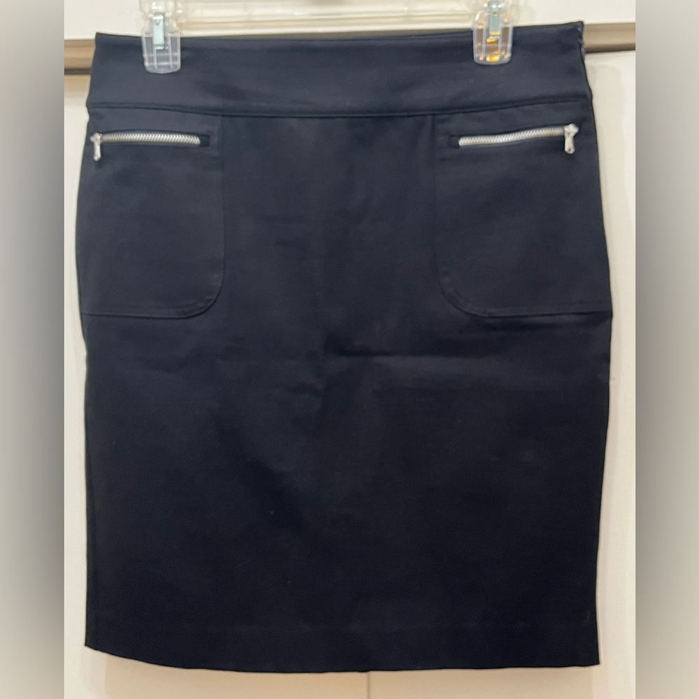 NWOT Lauren Ralph Lauren black skirt zipper